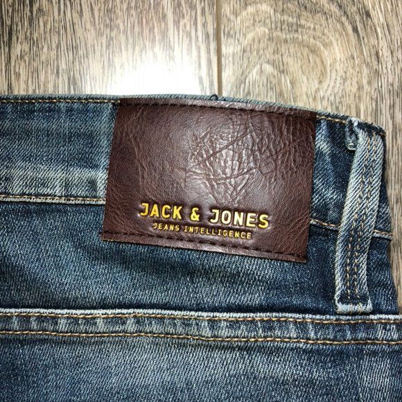30/32 Jack and Jones Tim Icon Slim Fit Jeans - Picture 13 of 13